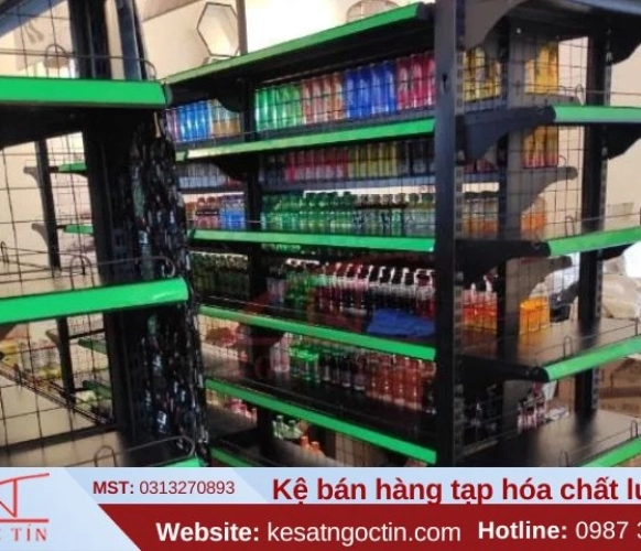 Kệ bán hàng tạp hóa thanh lý có thật sự TIẾT KIỆM cho bạn