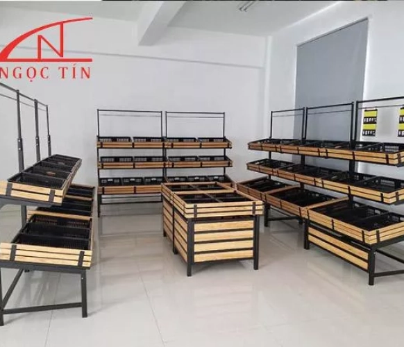 Mẫu kệ bán trái cây ĐẸP và TIỆN DỤNG không nên bỏ qua