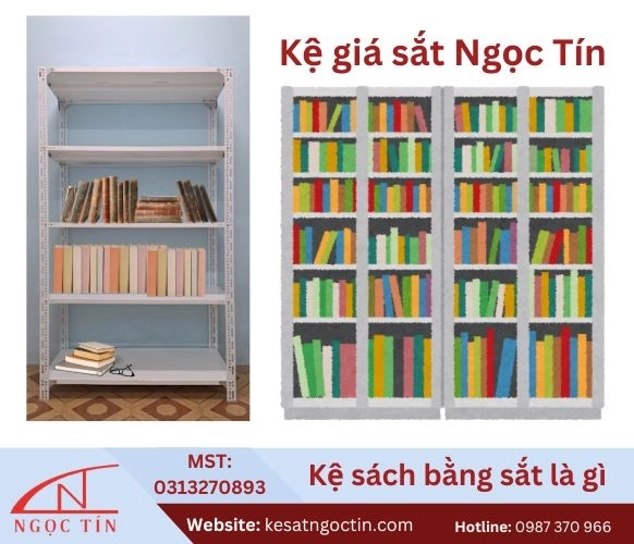 Kệ sách bằng sắt lý do khiến các MỌT SÁCH yêu thích đến vậy