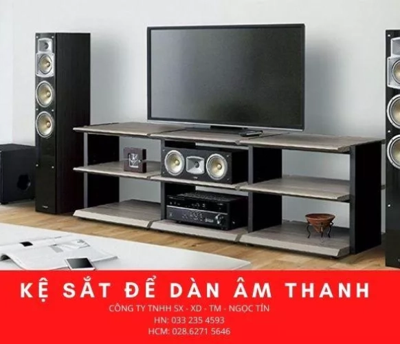 Kệ sắt để dàn âm thanh và những điều cần biết trước khi mua
