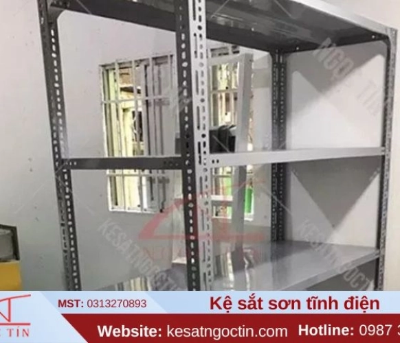 Kệ sắt sơn tĩnh điện bền đẹp giá rẻ chất lượng hàng đầu