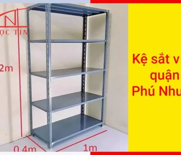 Kệ sắt v lỗ giá rẻ Phú Nhuận thiết kế theo nhu cầu TPHCM