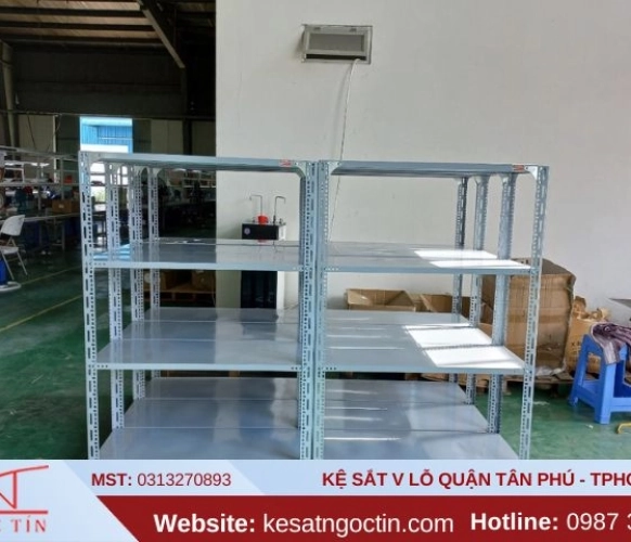 Bảng báo giá kệ sắt v lỗ quận Tân Phú chi tiết nhất