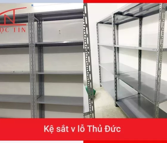 Kệ sắt v lỗ Thủ Đức GIÁ RẺ lắp đặt tận nơi tại TPHCM 