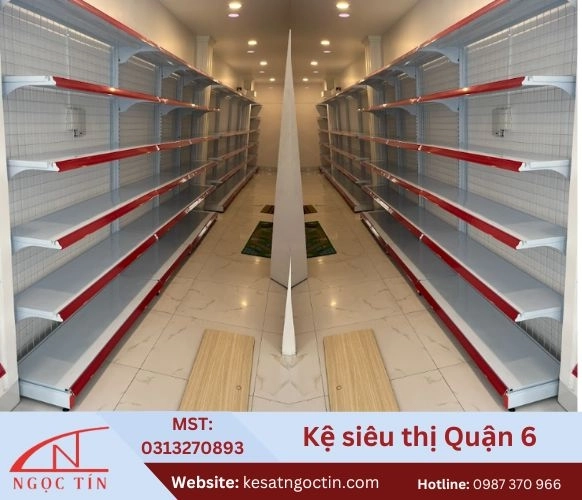 Kệ siêu thị Quận 6 giá rẻ bất ngờ giao hàng nhanh chóng