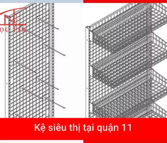 Kệ siêu thị tại quận 11 ĐẸP cho sắp xếp hàng hóa chuyên nghiệp