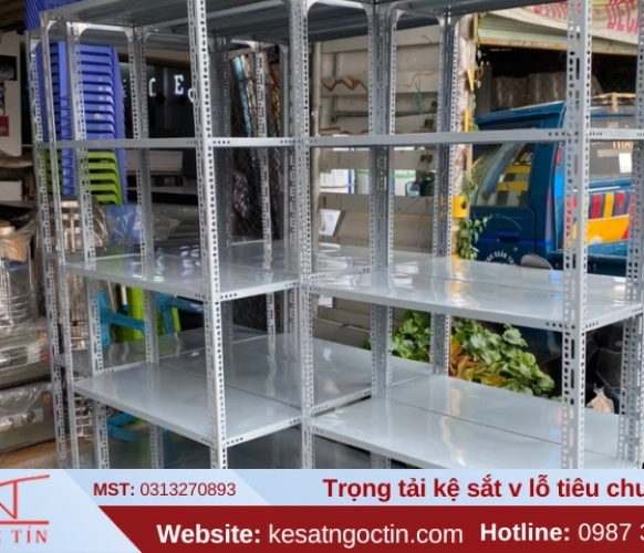 Kệ sắt v lỗ chịu tải bao nhiêu cách chọn trọng tải PHÙ HỢP
