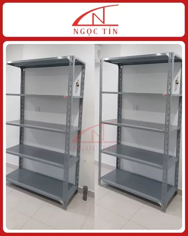 Kệ V Lỗ 5 Tầng NTKSVL504 Dài 1.2m x Rộng 0.4m x Cao 2m