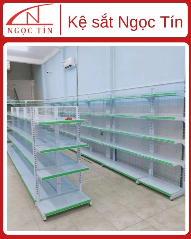 Kệ Siêu Thị Đơn 4 Tầng NTKST22