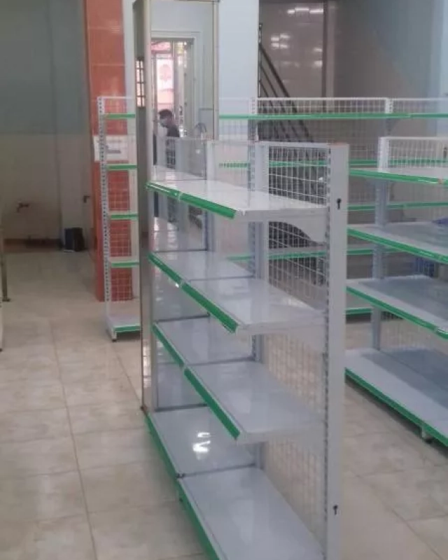 Kệ Siêu Thị Đơn 4 Tầng NTKST22