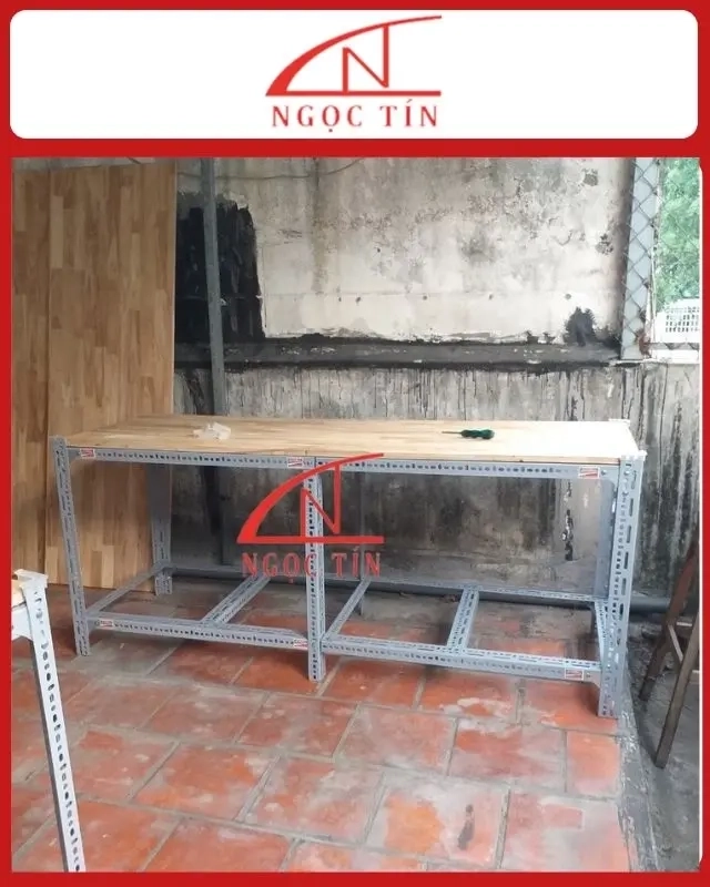 Kệ V Lỗ 2 Tầng NTKSVL27 Dài 0.6m x Rộng 0.3m x Cao 1.2m