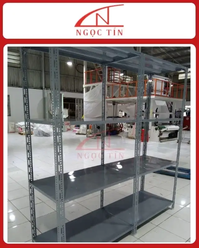 Kệ V Lỗ 4 Tầng NTKSVL43 Dài 1m x Rộng 0.4m x Cao 1.5m