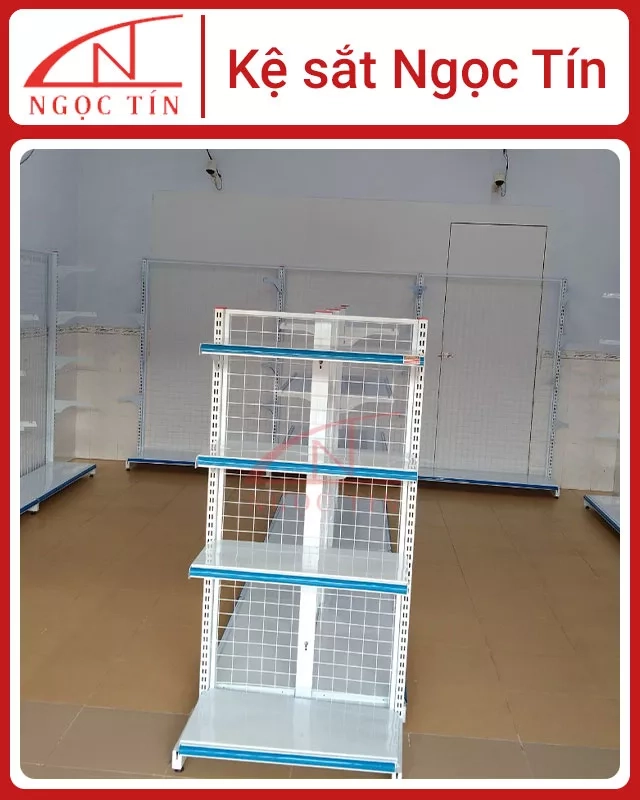 Kệ Siêu Thị Đầu 4 Tầng NTKST25