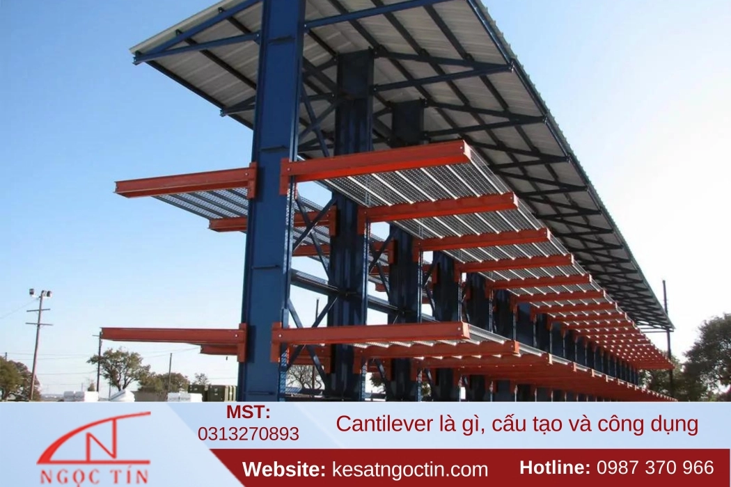 Cantilever rack là gì cấu tạo và công dụng kệ tay đỡ cantilever