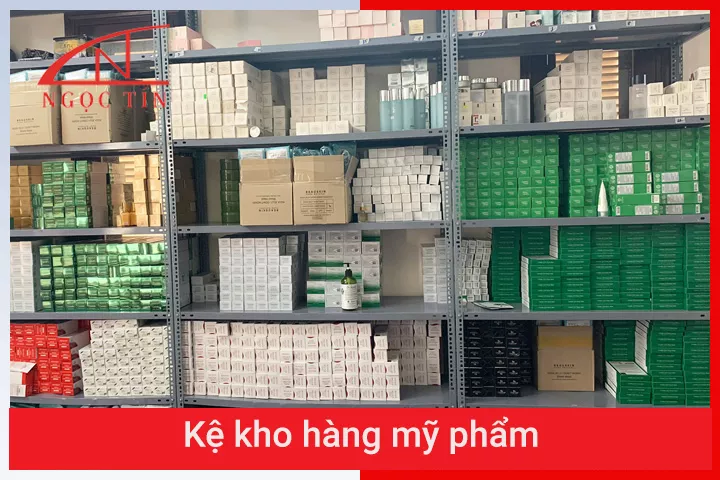 Kệ kho hàng sắt cho mỹ phẩm GIÁ RẺ đựng hàng HIỆU QUẢ