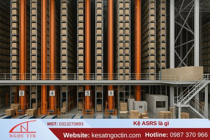 Kệ ASRS là gì? Ứng dụng kệ kho tự động trong lưu trữ