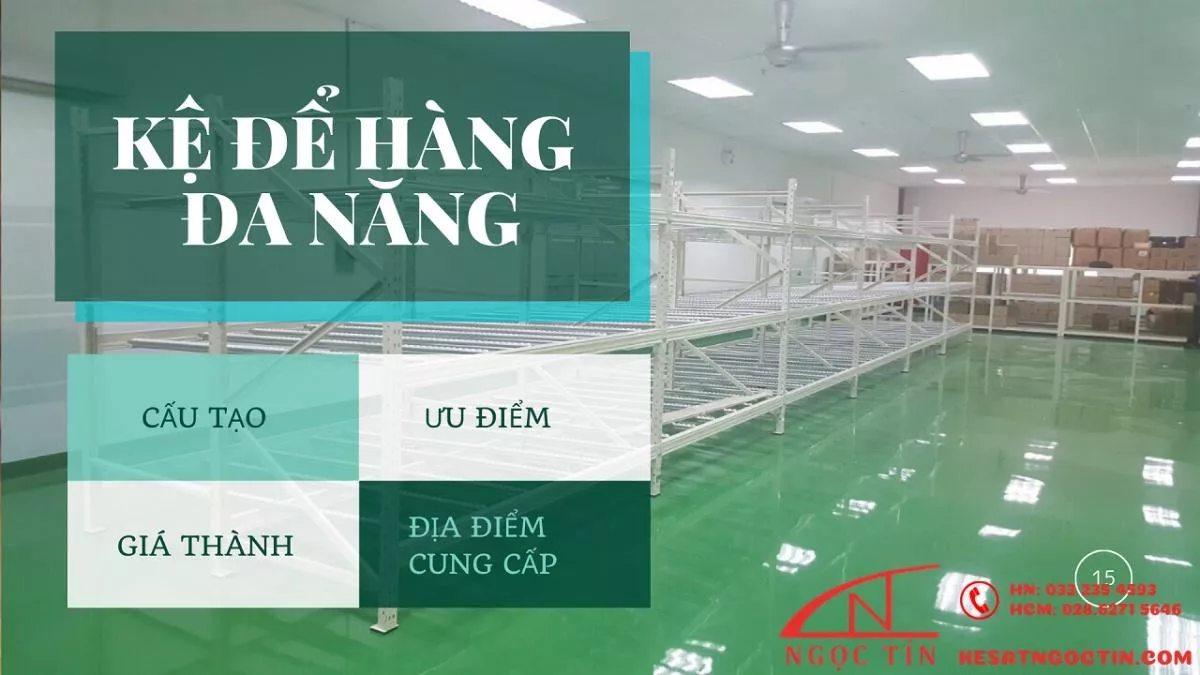 Kệ để hàng đa năng cao cấp giải pháp tối ưu lưu trữ