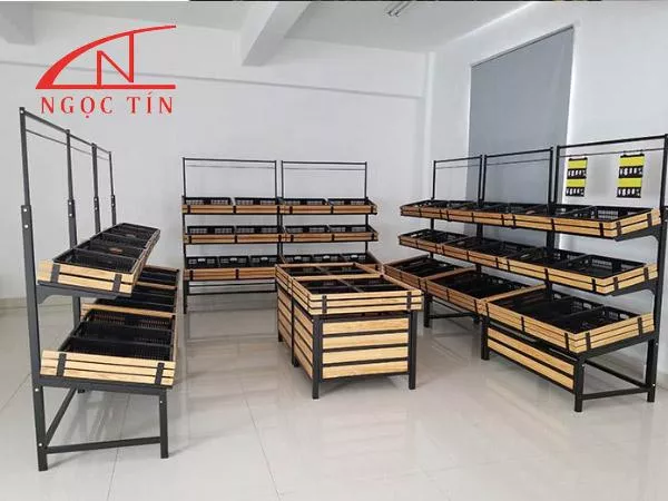 Mẫu kệ bán trái cây ĐẸP và TIỆN DỤNG không nên bỏ qua