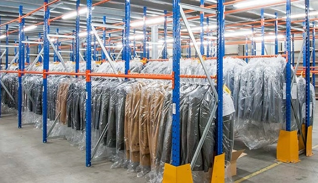 Kệ kho quần áo để hàng may mặc CHẤT LƯỢNG trọng tải cao