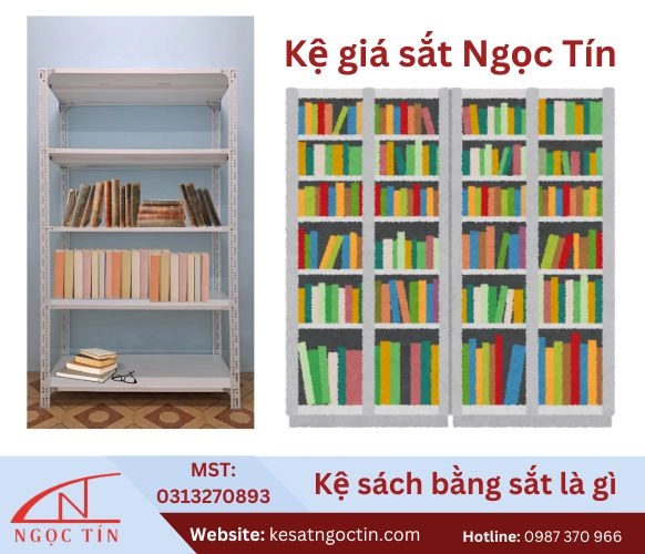 Kệ sách bằng sắt lý do khiến các MỌT SÁCH yêu thích đến vậy