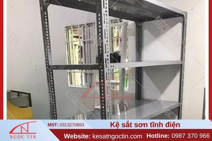 Kệ sắt sơn tĩnh điện bền đẹp giá rẻ chất lượng hàng đầu