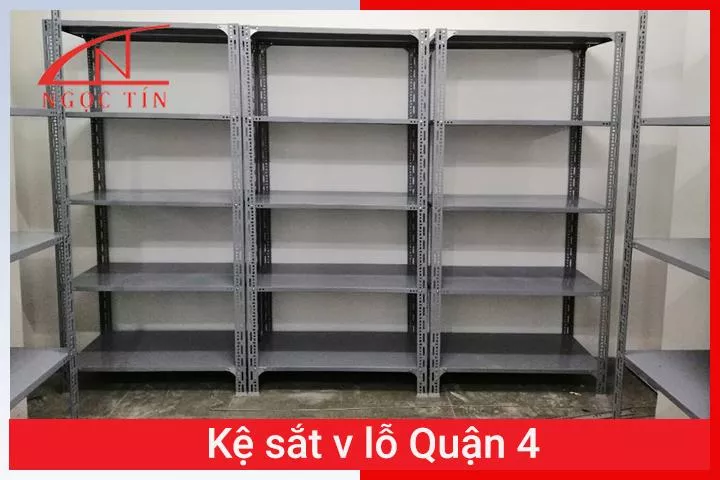 Kệ V lỗ quận 4 giá tốt đa dạng kích thước TPHCM