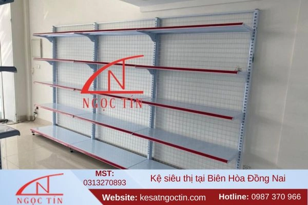 Kệ siêu thị tại Biên Hoà Đồng Nai giá tốt THIẾT KẾ đẹp