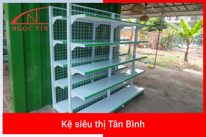 Mua bán kệ siêu thị Tân Bình bày hàng thiết kế đẹp mắt
