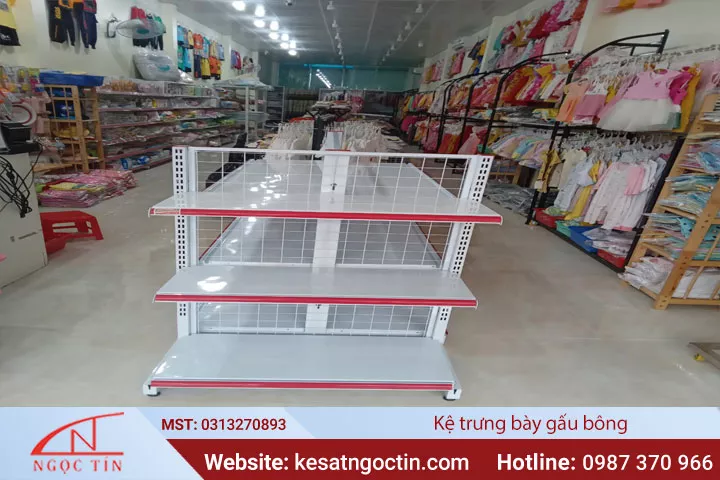 Kệ trưng bày gấu bông cho bé CHẤT LƯỢNG