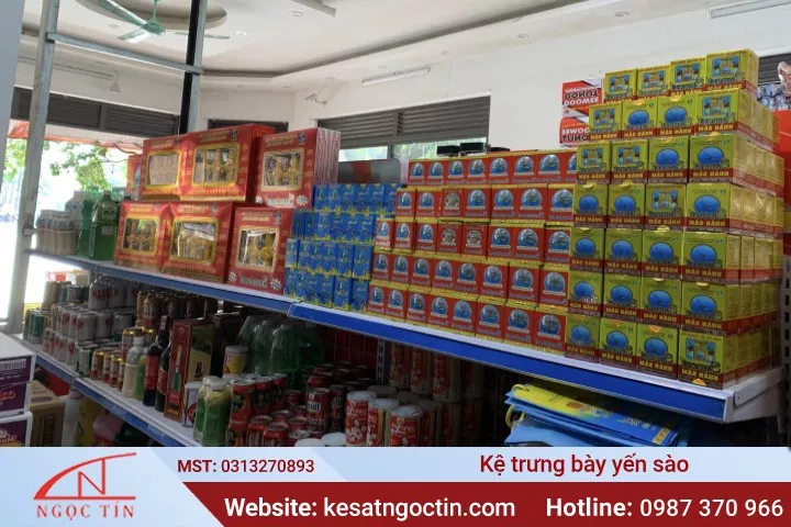 Các mẫu kệ trưng bày yến sào SANG TRỌNG