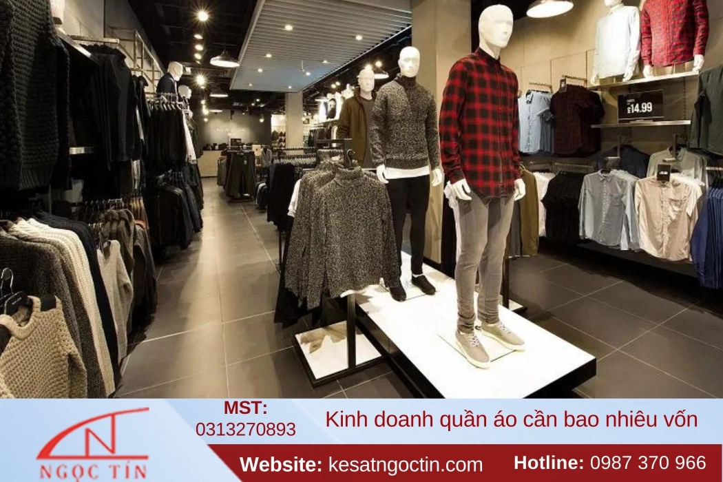 Kinh doanh quần áo cần bao nhiêu vốn, kinh nghiệm cho người mới