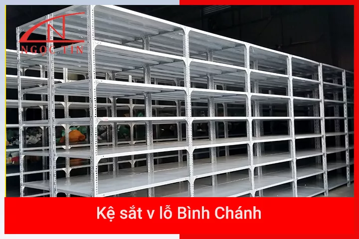 Kệ sắt v lỗ Bình Chánh TPHCM GIÁ RẺ và bảng giá mới nhất