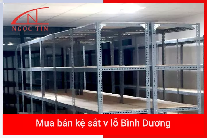 Mua kệ sắt V lỗ Bình Dương chất lượng giá tốt uy tín