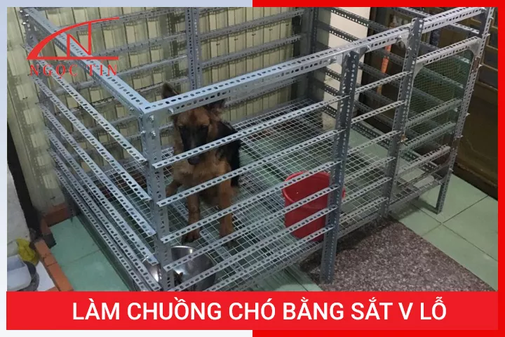 Hướng dẫn làm chuồng chó bằng sắt v lỗ tiết kiệm