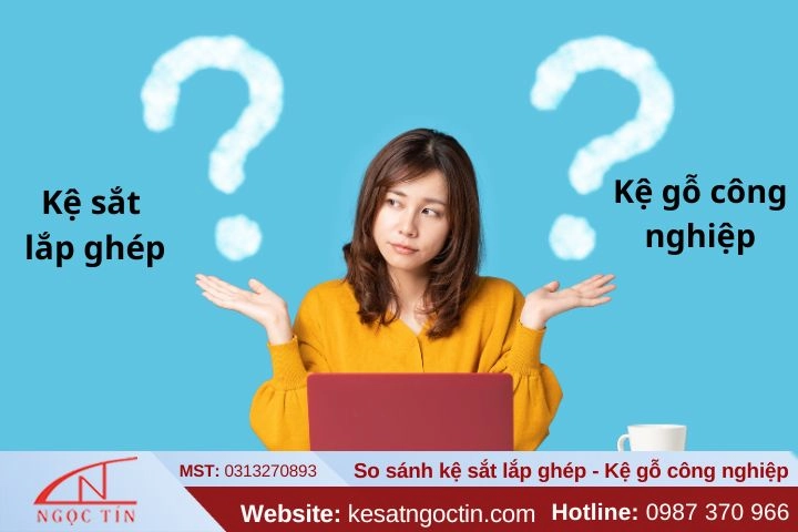 So sánh kệ sắt lắp ghép và kệ gỗ công nghiệp chi tiết ĐẦY ĐỦ