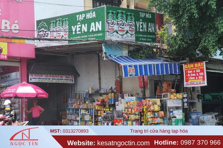 10 cách trang trí cửa hàng tạp hóa nên biết